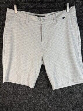 Travis Mathew Men's Shorts Size 34, Black/Blue/Grey, Golf Active